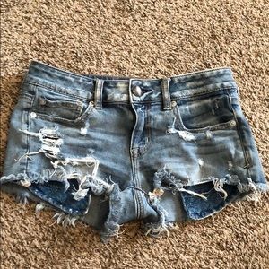 Jean shorts